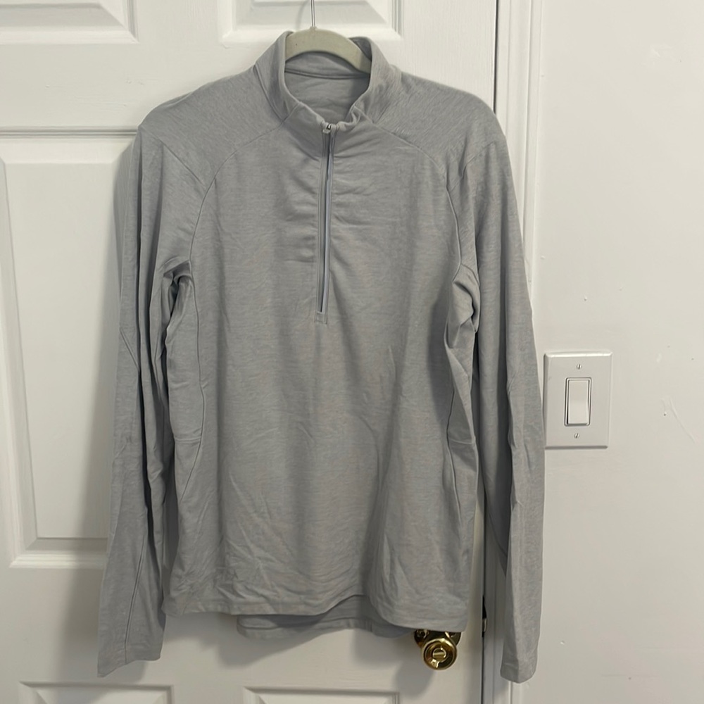 Lululemon gray quarter zip